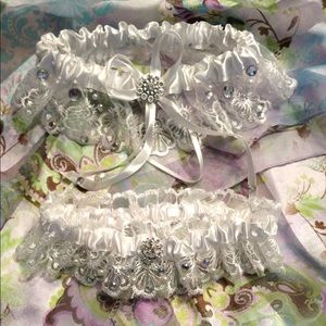 Embellished Garters Size M